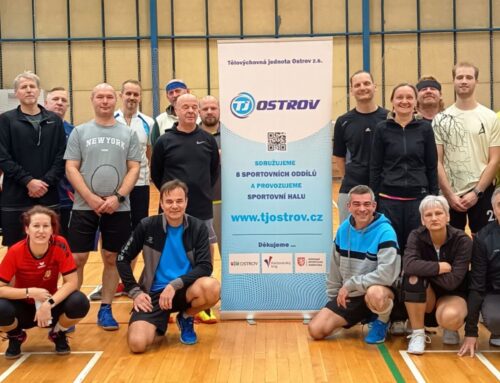 XVIII. ročník čtyřher v badmintonu-OSTROV